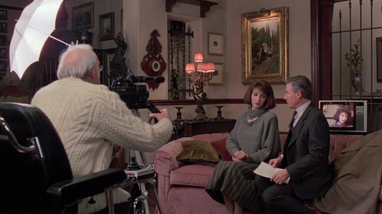 Jan Rubes directing Mary Steenburgen and Roddy McDowall