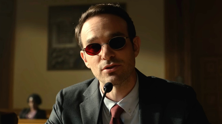 Charlie Cox as Matt Murdock speaking in court in She-Hulk: Attorney at Law