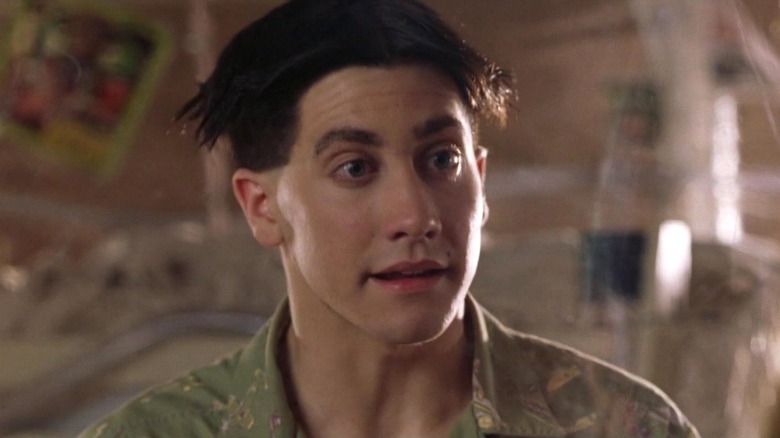 Jake Gyllenhaal as Jimmy Livingston speaking in Bubble Boy