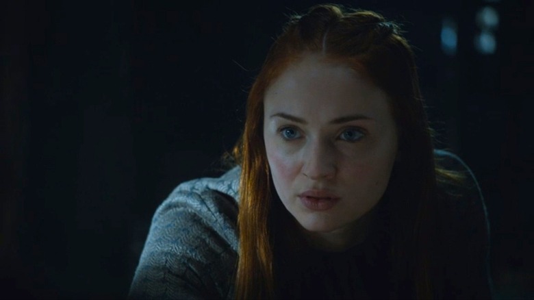 Sophie Turner as Sansa in Game of Thrones