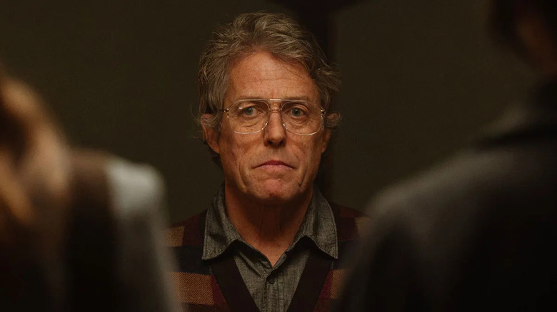 Hugh Grant as Mr. Reed looks creepy in Heretic