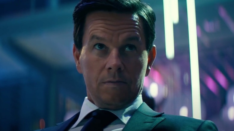 Mark Wahlberg as Victor "Sully" Sullivan looks intense in Uncharted