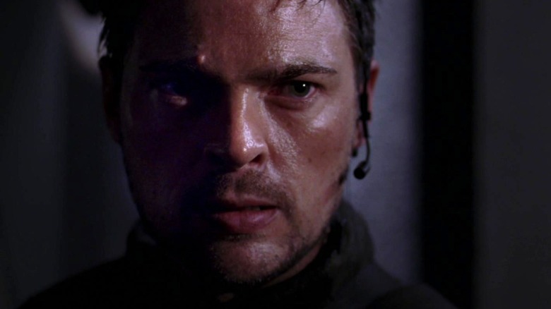 Karl Urban as Reaper staring in Doom