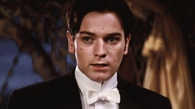 Ewan McGregor as Christian singing Your Song in Moulin Rouge