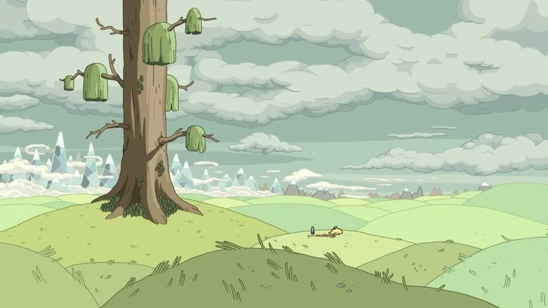 The abandoned tree of ooo on Adventure Time