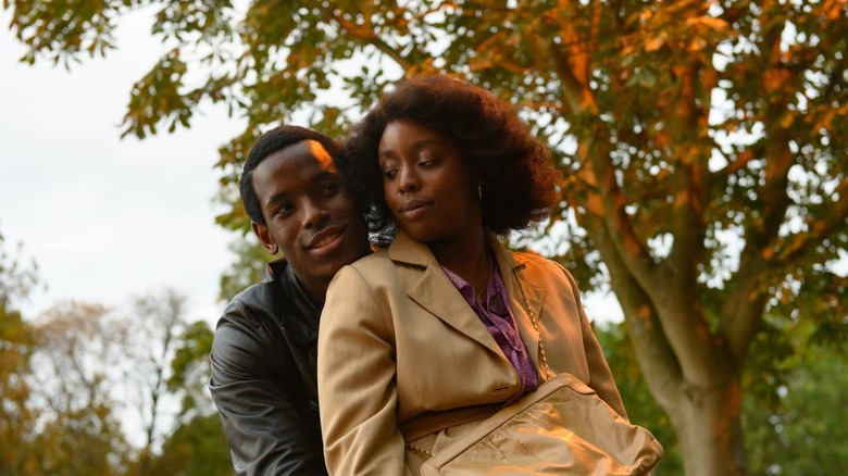 Micheal Ward and Amarah-Jae St. Aubyn in "Small Axe: Lovers Rock"