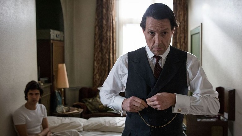 Ben Whishaw and Hugh Grant in "A Very English Scandal"