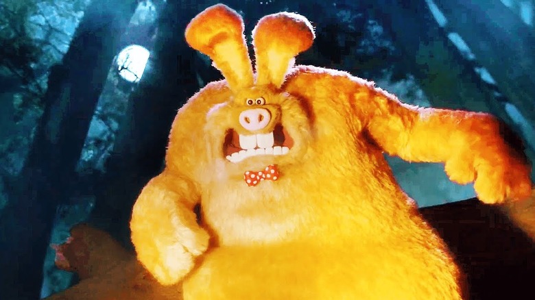 the were-rabbit, startled in Wallace and Gromit: The Curse of the Were-Rabbit
