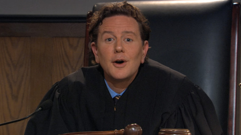 Judge Reinhold as himself, acting as a judge on Arrested Development