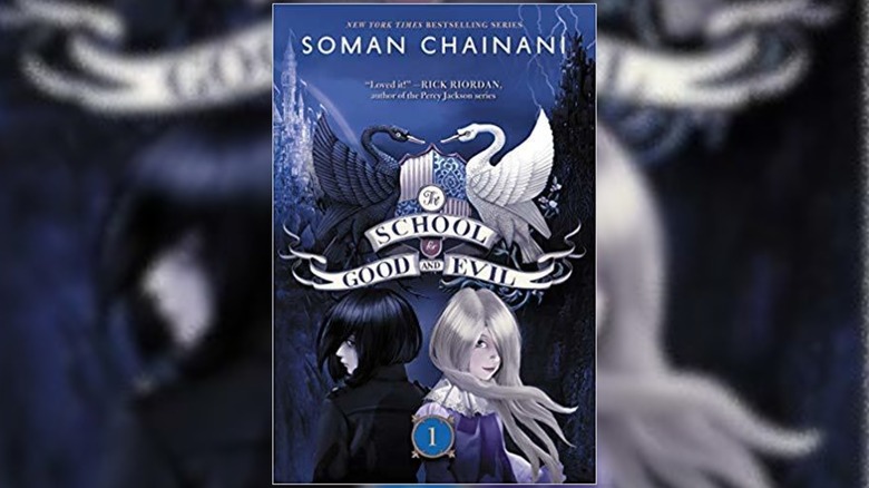 The cover of the book The School for Good and Evil by Soman Chainani