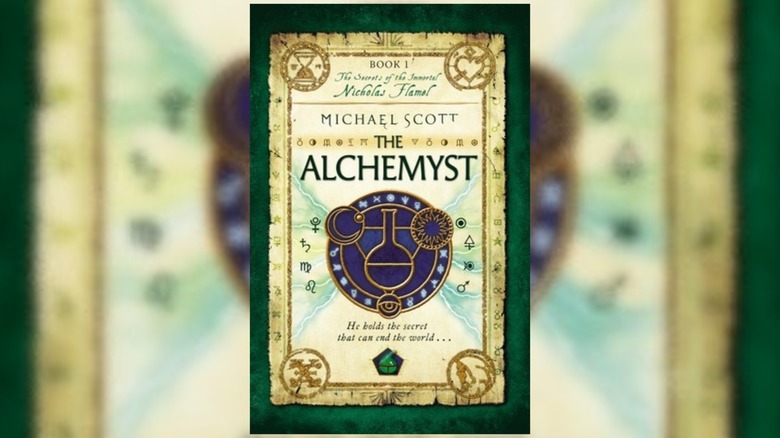 Book cover of The Alchemyst from The Secrets of the Immortal Nicholas Flamel by Michael Scott