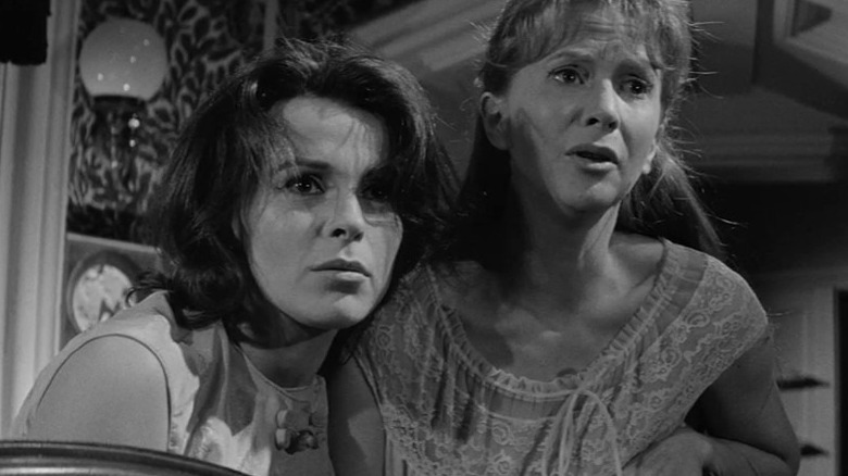Claire Bloom and Julie Harris
