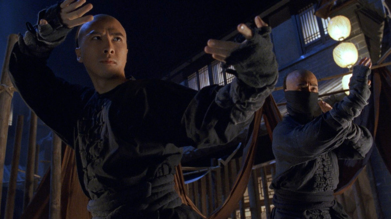 Wong Kei-ying (Donnie Yen) is ready to fight in Iron Monkey