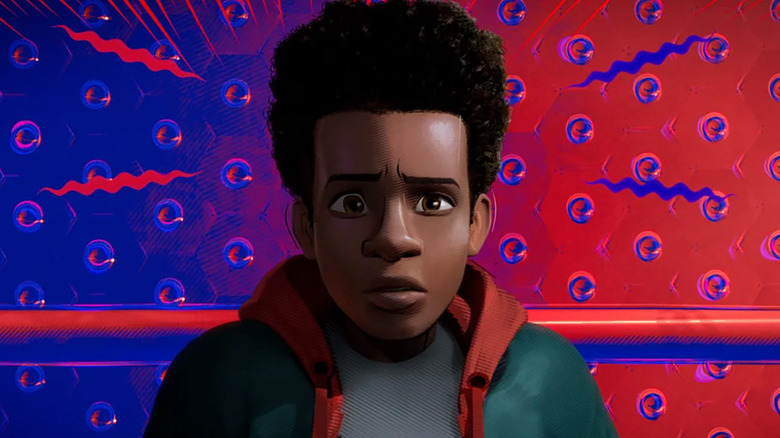 Miles Morales feels Spidey sense in Spider-Man: Into the Spider-Verse