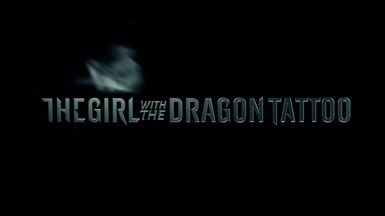 Title card to The Girl With The Dragon Tattoo (2011)