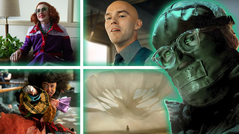 Gladys from Weapons, Joby Tupaki in Everything Everywhere All At Once, Lex Luthor in Superman, Jean Jacket in Nope, and The Riddler in The Batman.