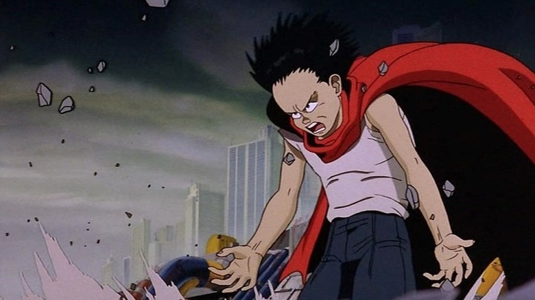 Tetsuo Shima taps into his psychic power in Akira