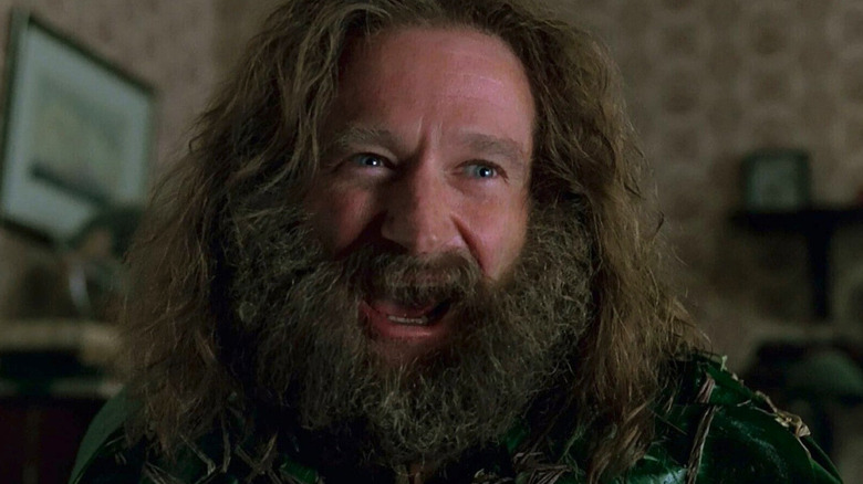 Alan Parrish (Robin Williams) laughing in Jumanji
