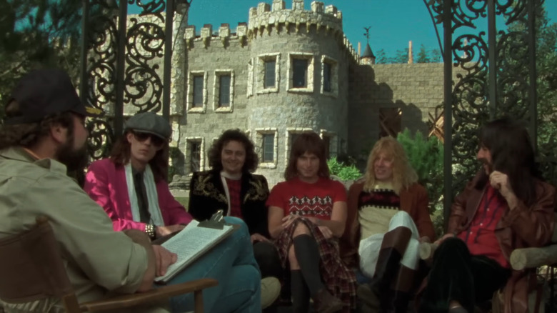 Spinal Tap being interviewed in This is Spinal Tap