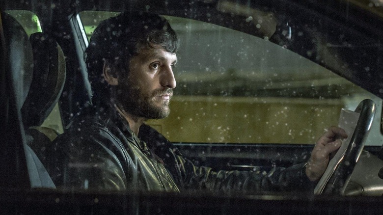 Raul Arevalo as Jon, waiting for a friend in The Warning