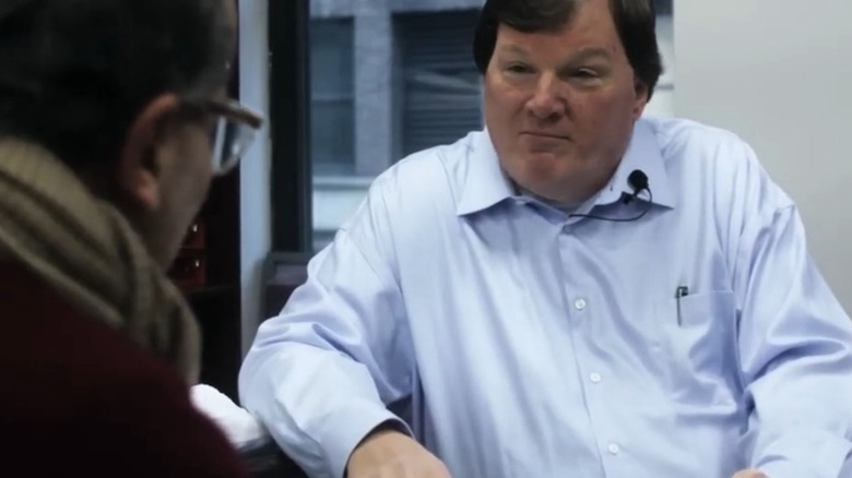 Gilgo Beach killer Rex Heuermann in a blue shirt, from Gone Girls: The Long Island Serial Killer