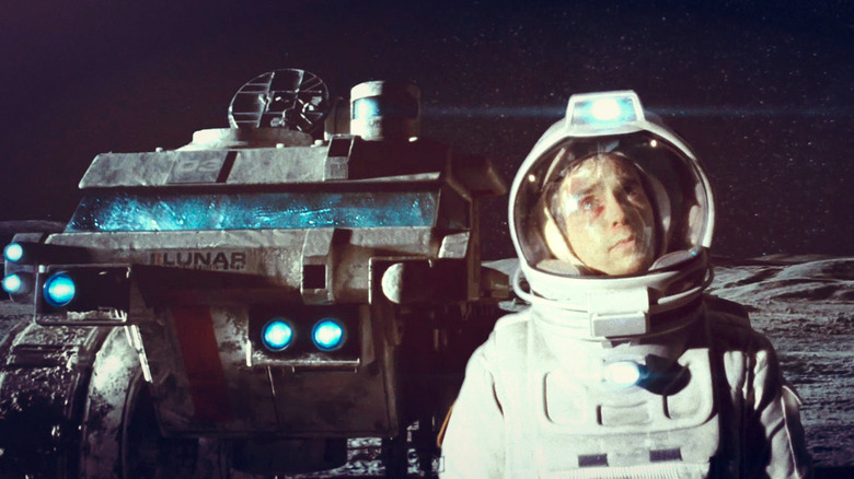 Sam Bell (Sam Rockwell) on the moon's surface in Moon