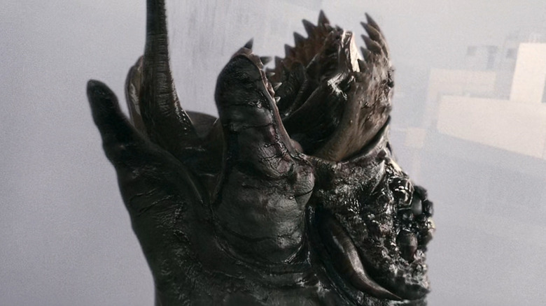 Monster facing upward in The Host