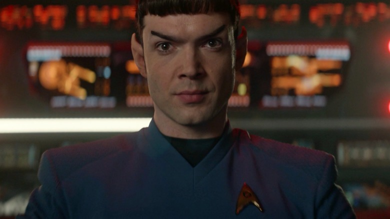 Ethan Peck dons Leonard Nimoy's Vulcan ears all too well as Spock on Star Trek Strange New Worlds