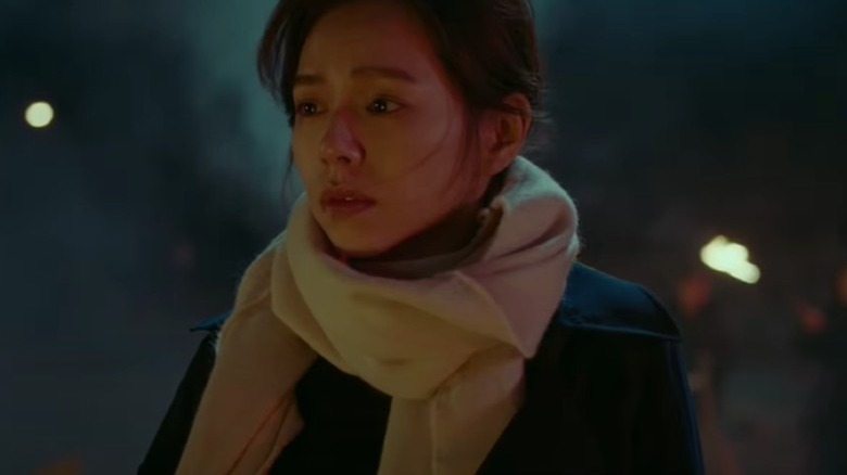 Kimi Hsia tearingly staring