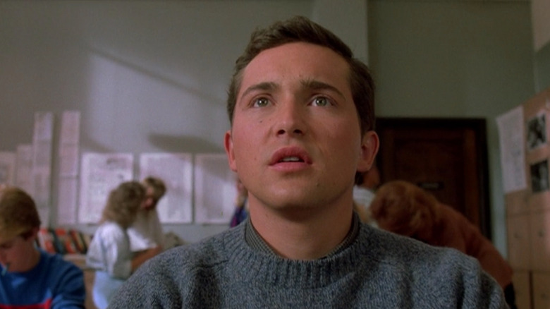 Casey Siemaszko as Jerry, worried about 3pm in Three O'Clock High