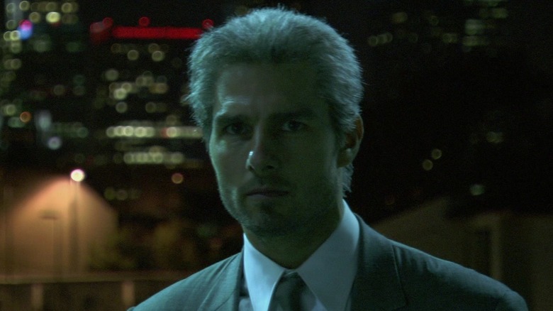 Tom Cruise with grey hair