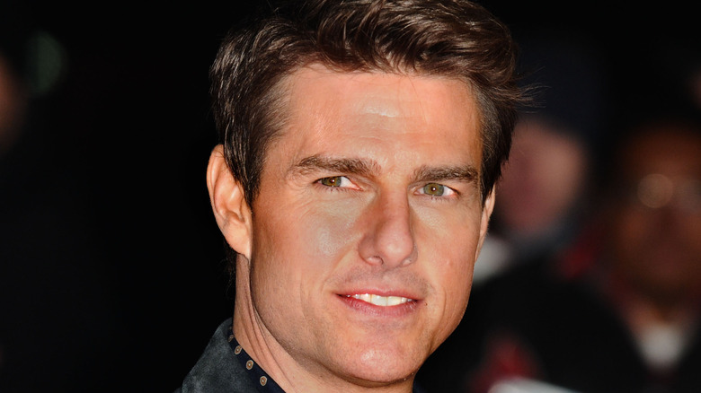 Tom Cruise smiling