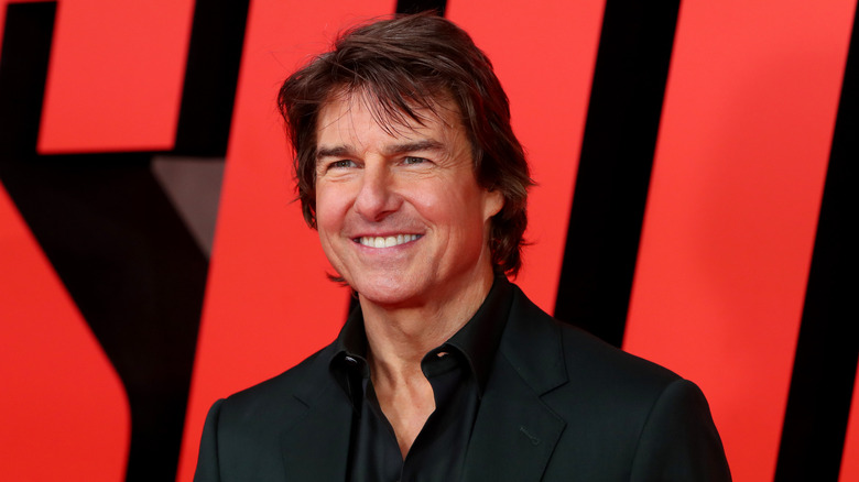 Tom Cruise smiling