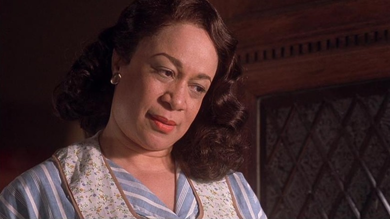 Nanny Crosby (S. Epatha Merkerson) glances down discerningly in Lackawanna Blues