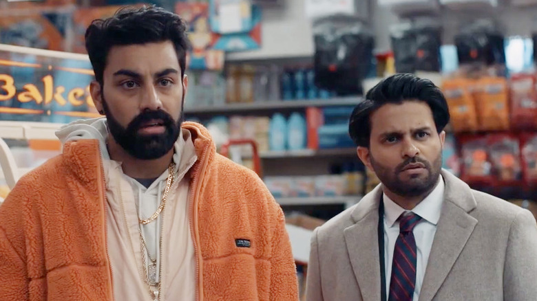 Saagar Shaikh and Asif Ali as Raj and Mir in Deli Boys