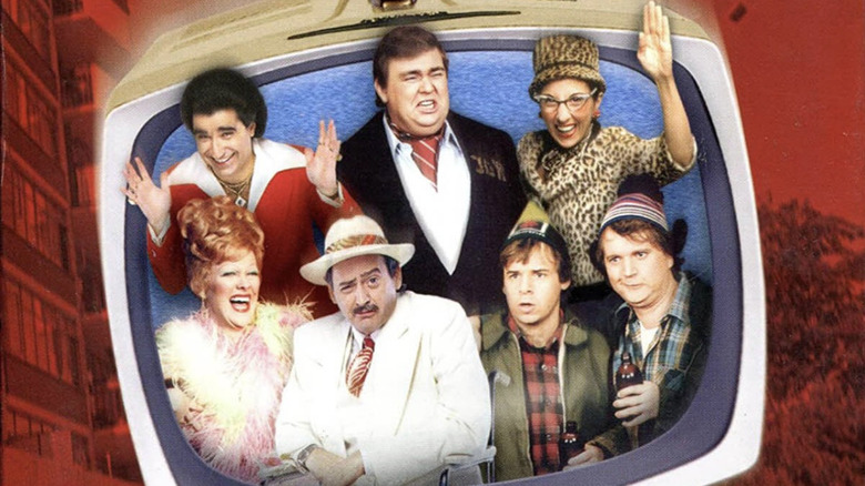 The cast of SCTV on the Vol 1 DVD cover