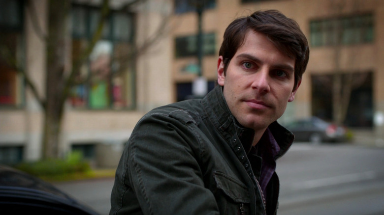 Nick (David Giuntoli) looking alarmed on Grimm