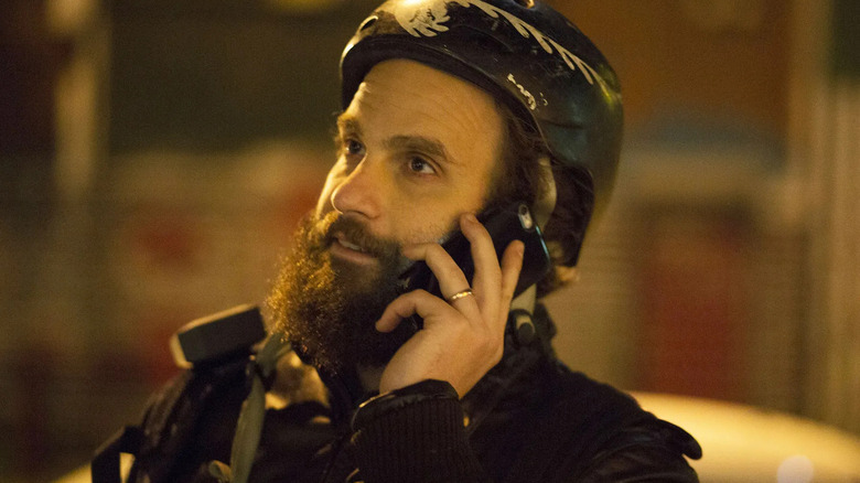 Ben Sinclair as The Guy, making a phone call on High Maintenance
