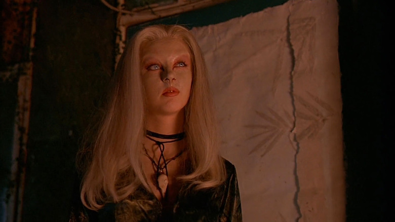 Katharine Isabelle as Ginger, at an early transformation stage in Ginger Snaps