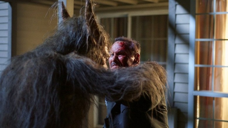 Nick Damici as Ambrose, fighting a werewolf in Late Phases