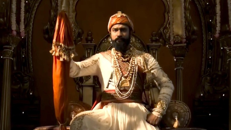 Vicky Kaushal as Chhatrapati Sambhaji Maharaj in Chhaava.