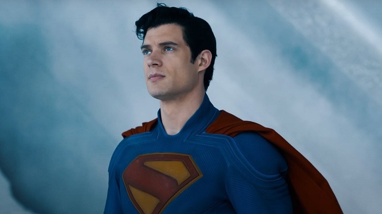 David Corenswet as Superman in Superman.