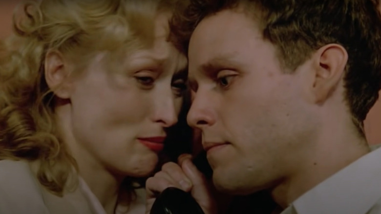 Sophie and Stingo on the phone