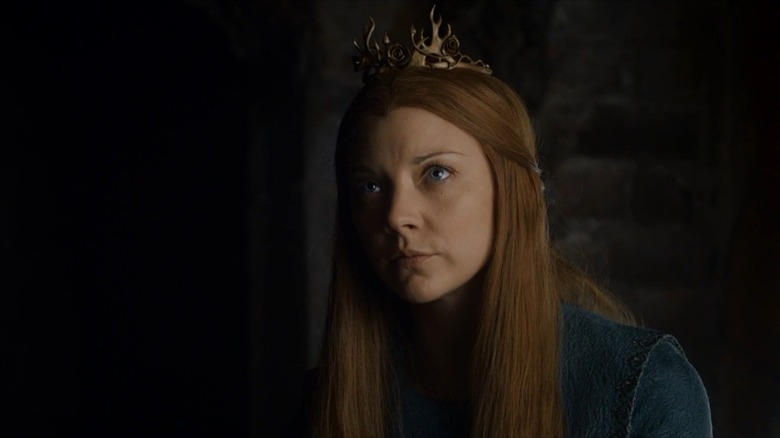 Natalie Dormer as Margaery in her Baratheon crown in Game of Thrones