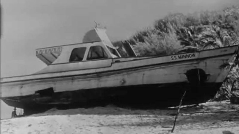 S.S. Minnow shipwrecked on Gilligan's Island