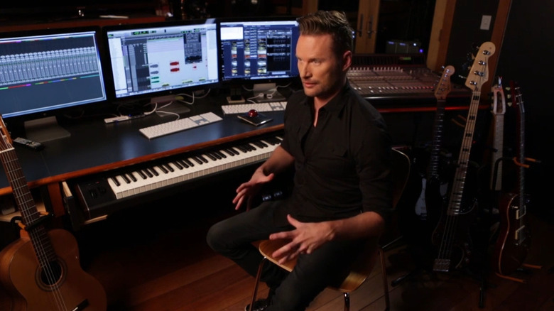 Brian Tyler being interviewed by Score: The Podcast