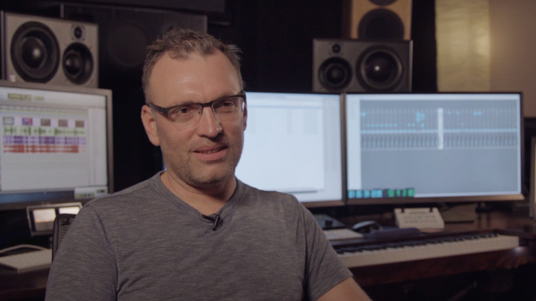 Henry Jackman being interviewed by IMAX