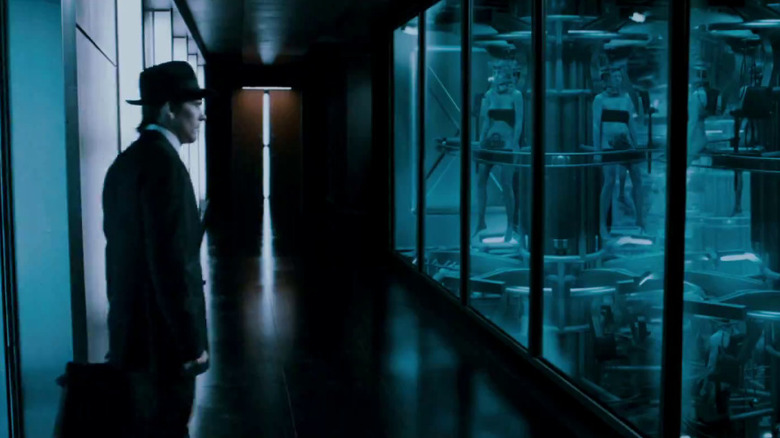 Ethan Hawke standing in hallway
