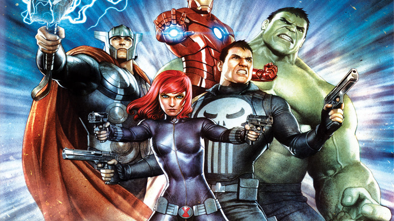 Black Widow and the Punisher