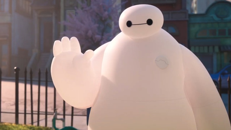 Baymax waving